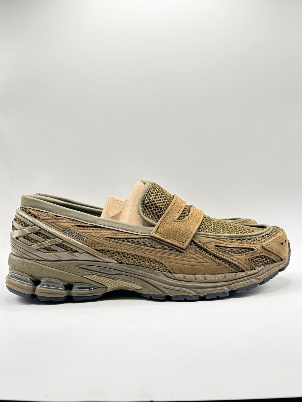 New Balance 1906L sneaker loafers in the Woodland olive colorway 12 Men